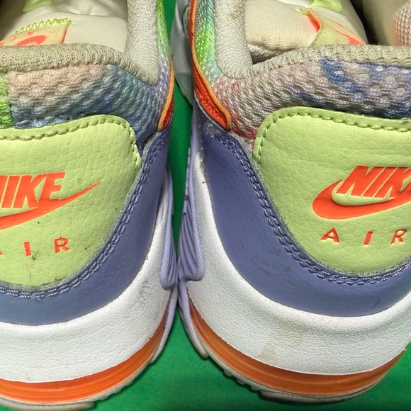 Nike Air Max Excee Shoes Womens US9 White Multicolor Tie Dye Sneakers DD9671-900 - Picture 7 of 10